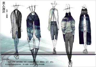 男人海洋 服裝設計大賽作品構思與實現